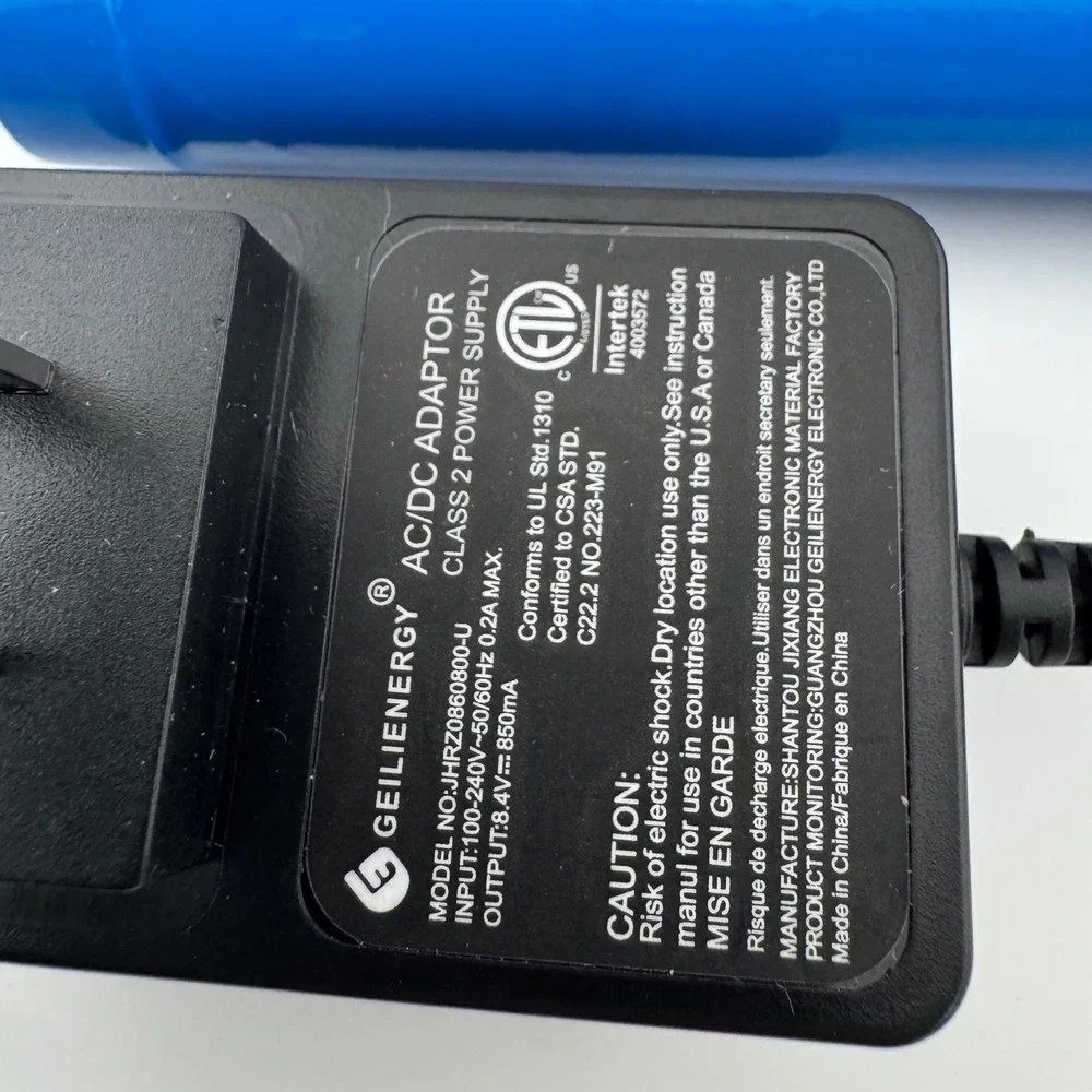 Geilienergy 7.2V 3800mAh NiMH Battery Pack with AC Adapter Charger RC Hobby Blue